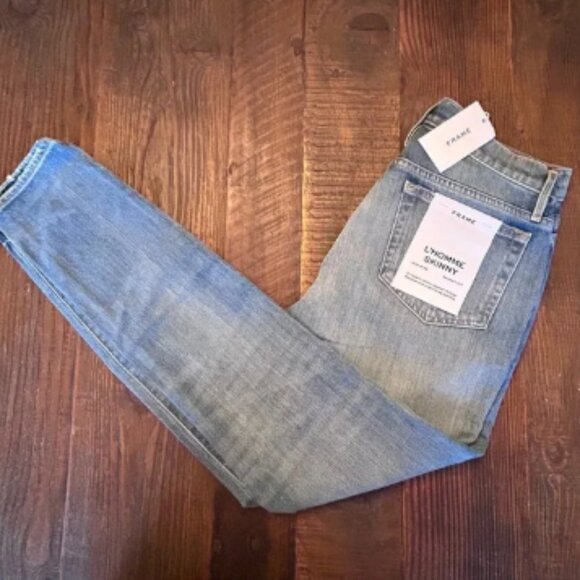 FRAME L’Homme Skinny Denim Jeans Size 30 NWT - Picture 1 of 10